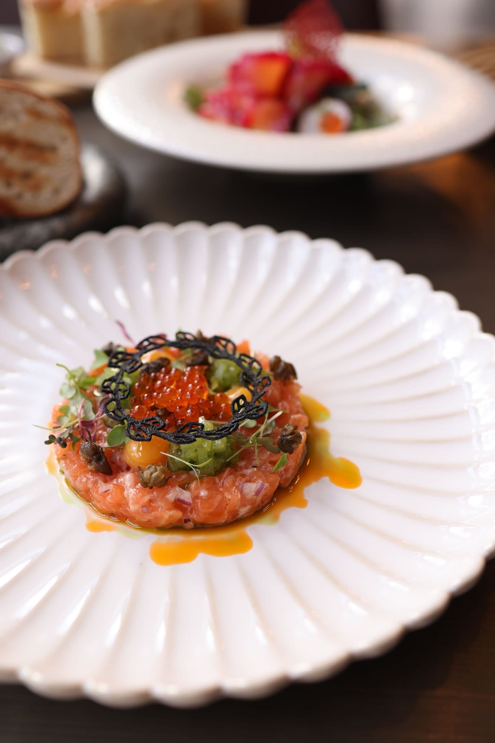 Salmon tartare