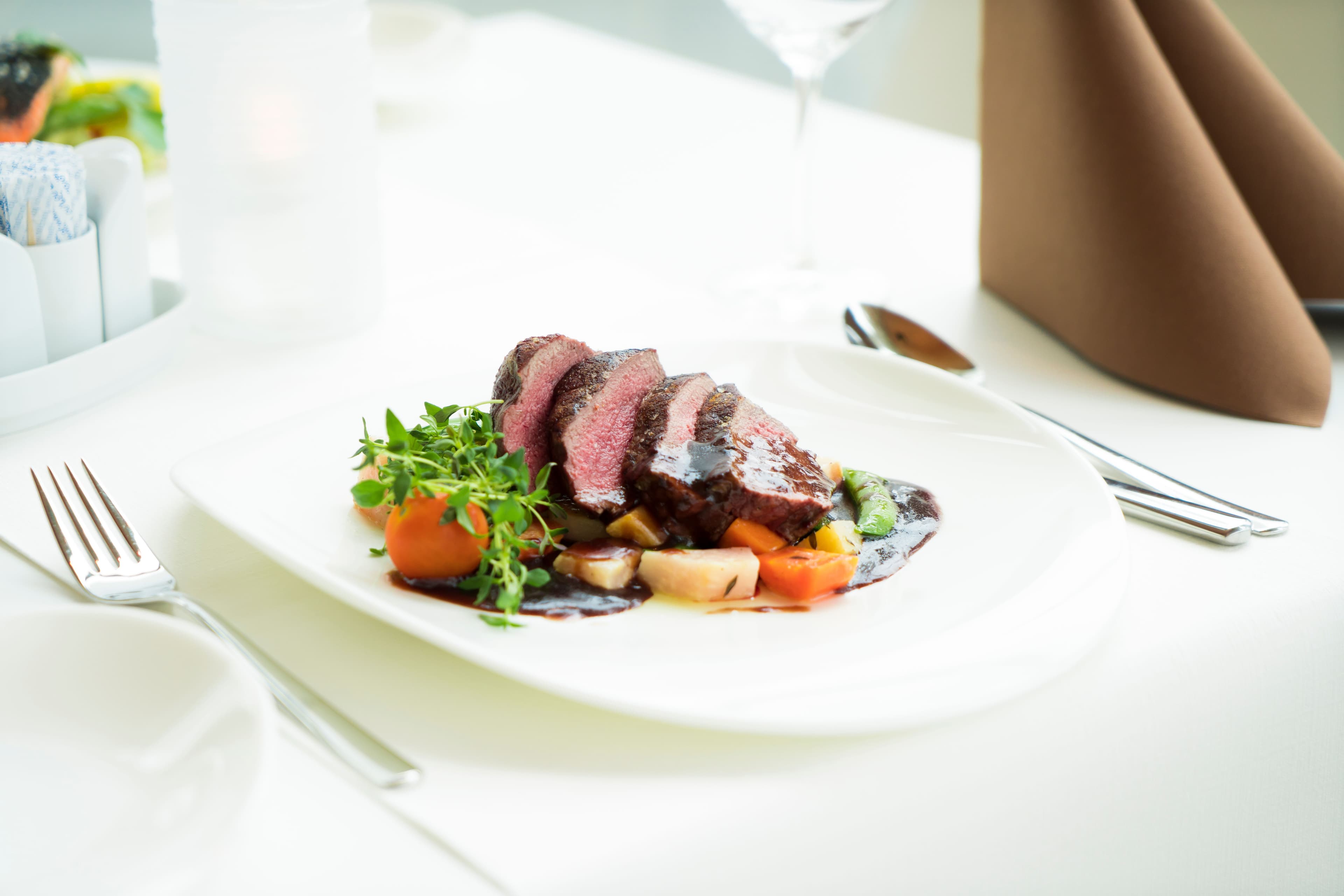 Roast beef tapas